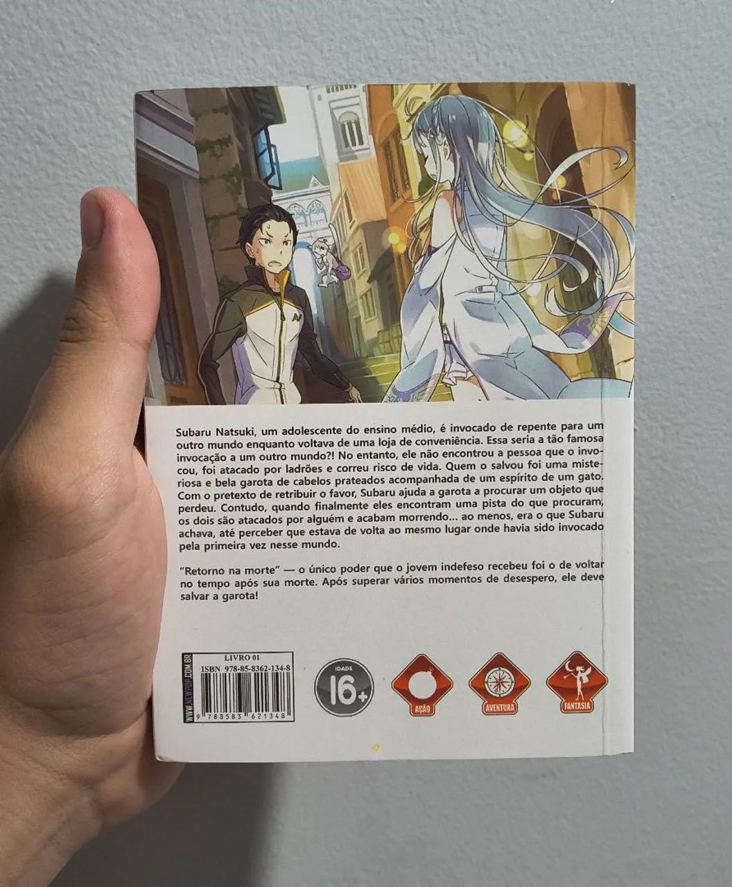 Re: Zero Light Novel Volume 1 usado - Foto 2