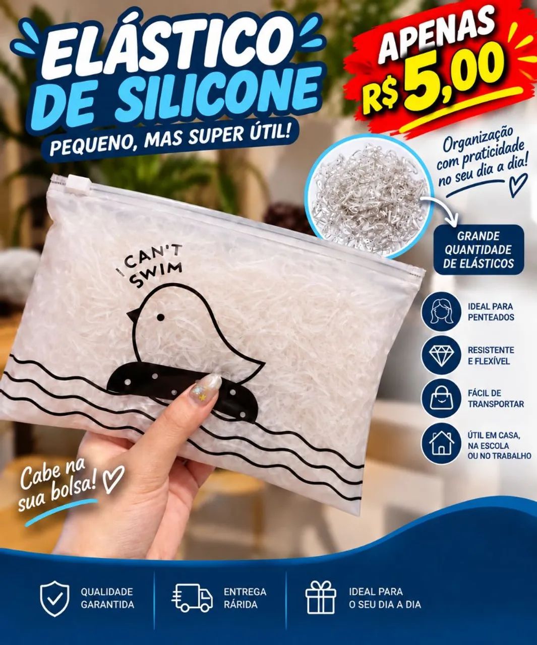 Elásticos de Silicone 