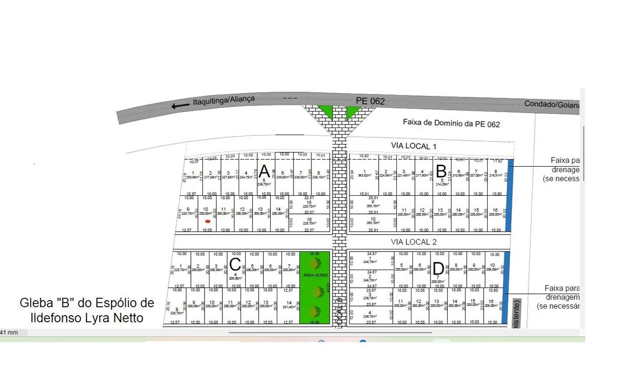 Terrenos em Condado