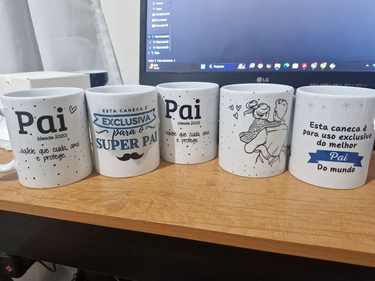 CANECA DIA DOS PAIS - Foto 5