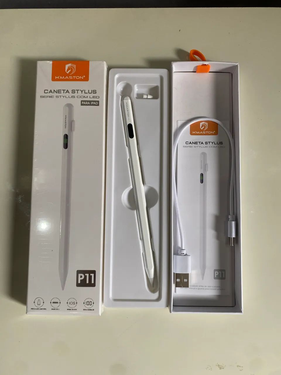 Caneta para iPad com rejeição de palma 