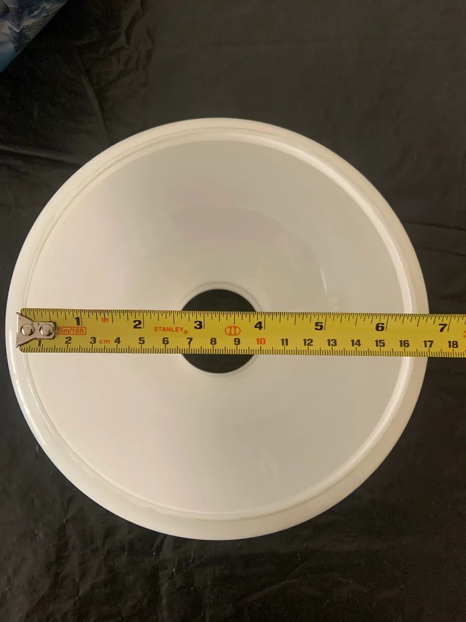 Cúpula de vidro para lustre antigo  - Foto 2