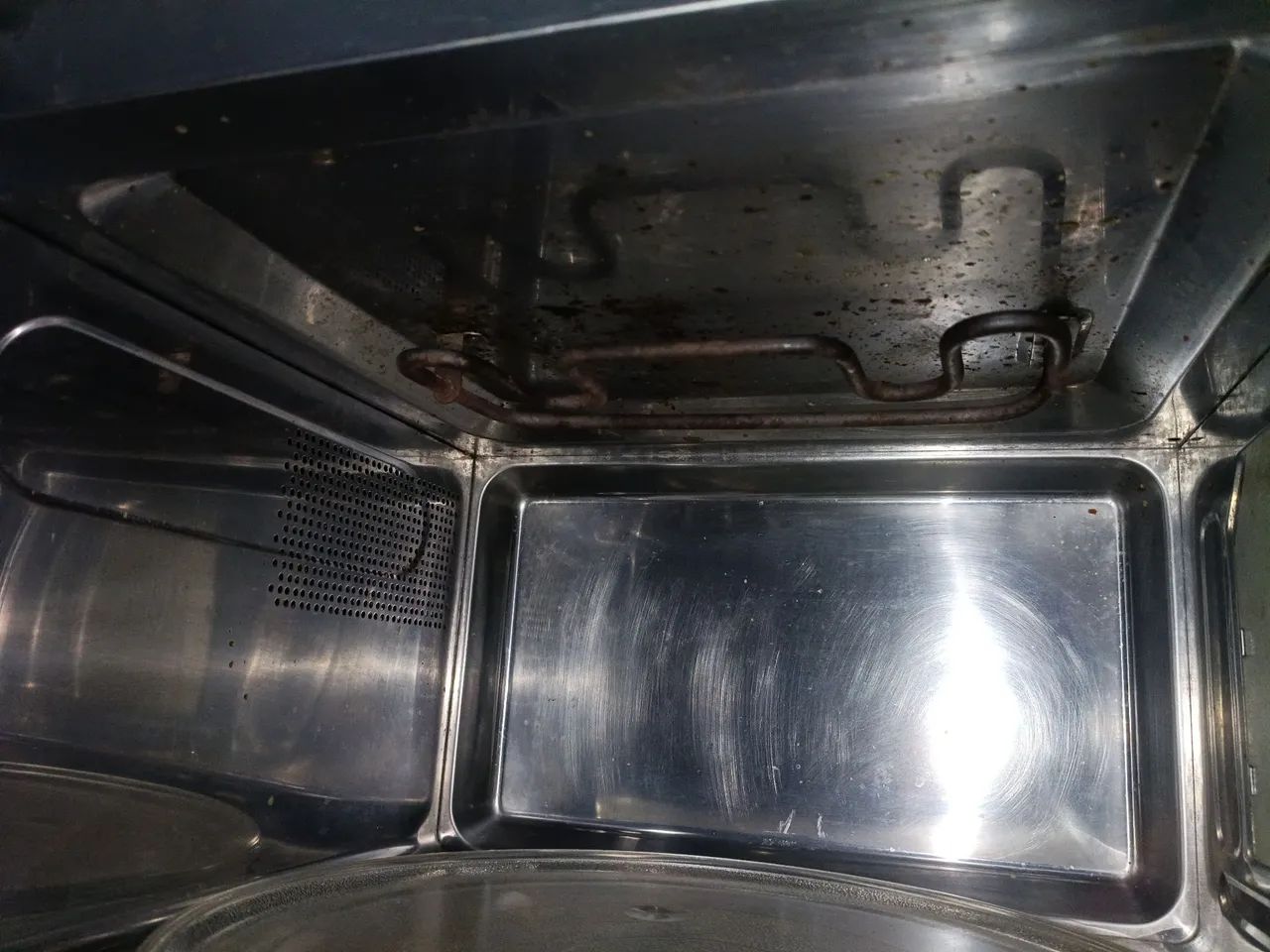 Microondas Brastemp 35 l inox e com grill - Foto 3