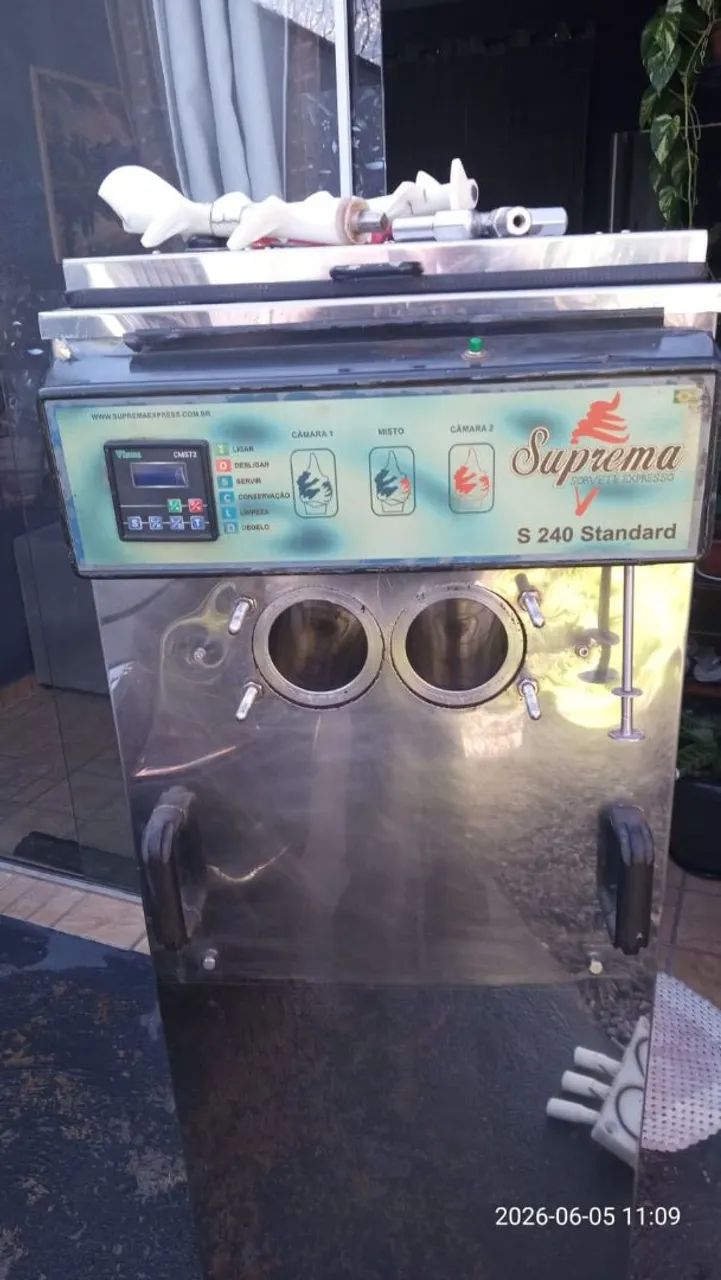 Máquina De Sorvete Italiano 