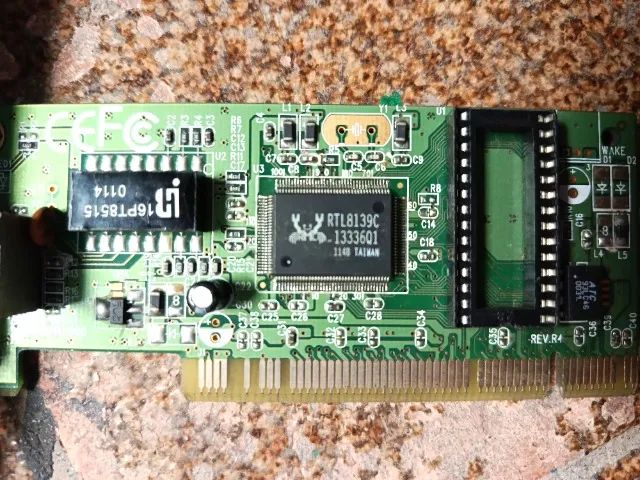 Placa de rede Realtek  RTL8139C compat. c/ MS-DOS Win95 NT - Foto 4