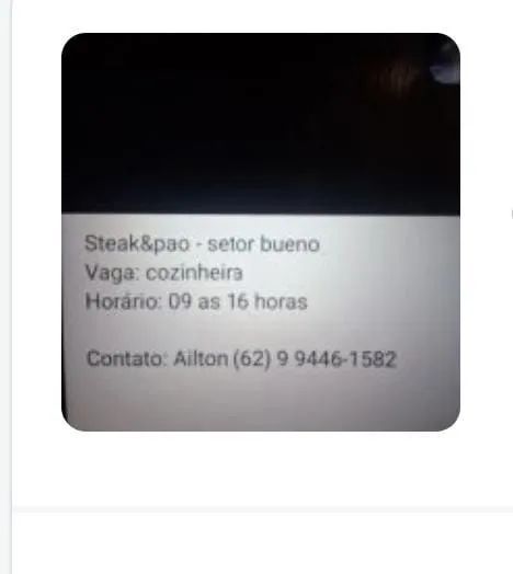 Atendente e a auxilio de cozinha 