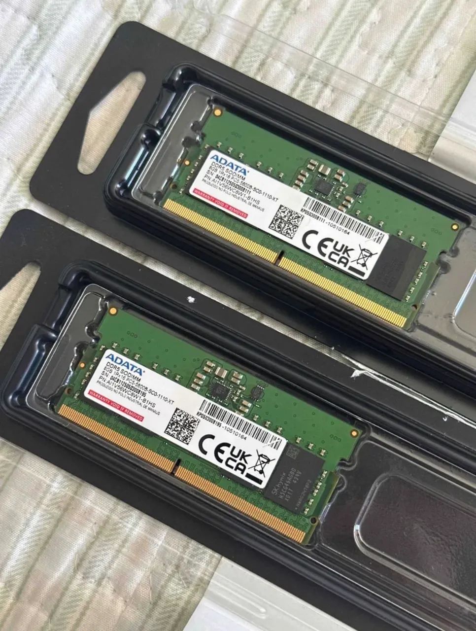 Nova Memória RAM DDR5 8GB 5.600mhz Notebook