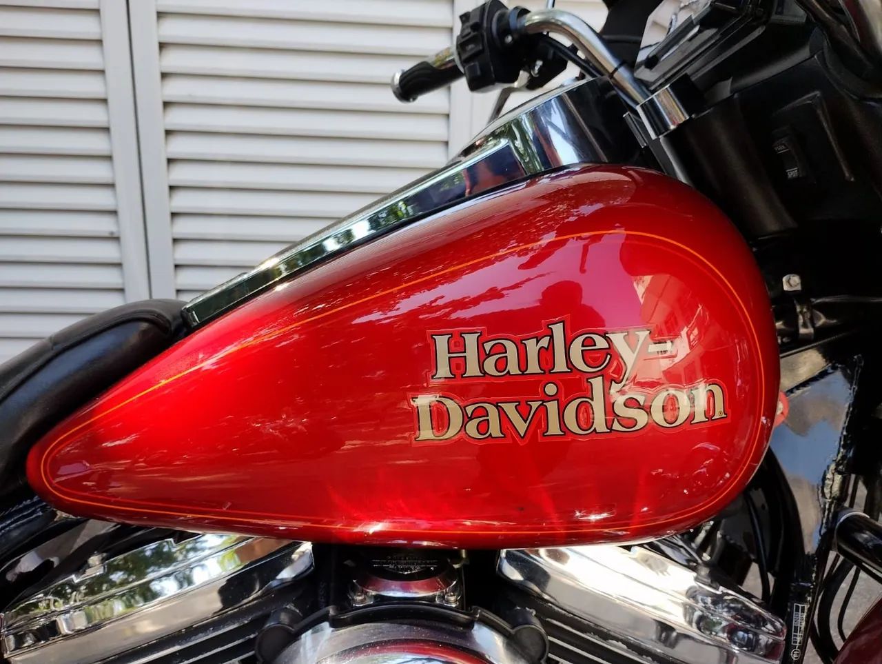 Electra Glide Classic Evolution 1991 placa preta de coleção  - Foto 6