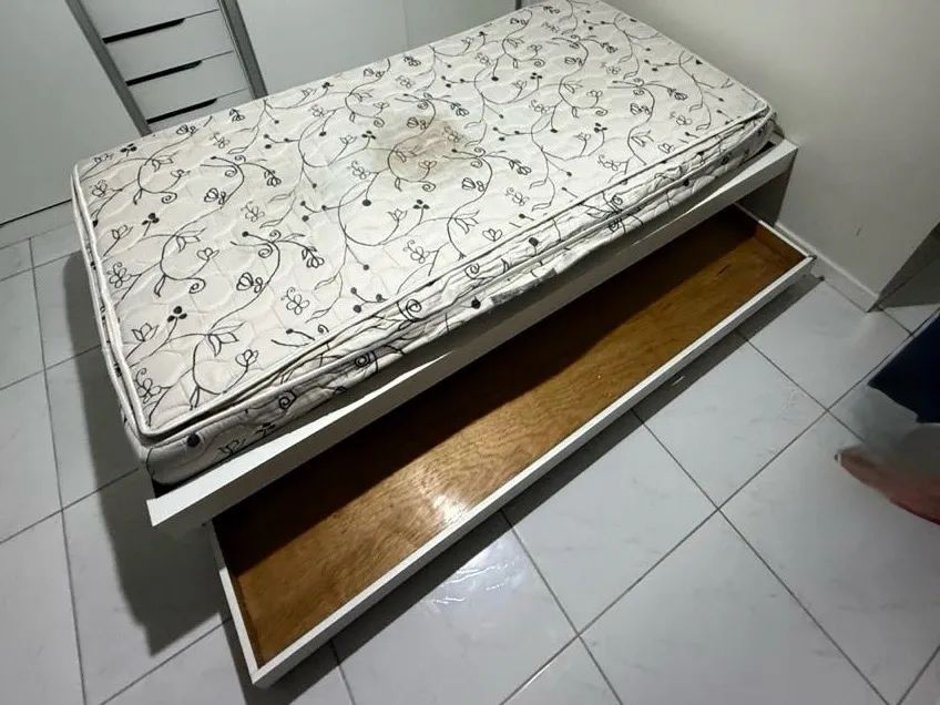 Cama solteirão com colchão  - Foto 5