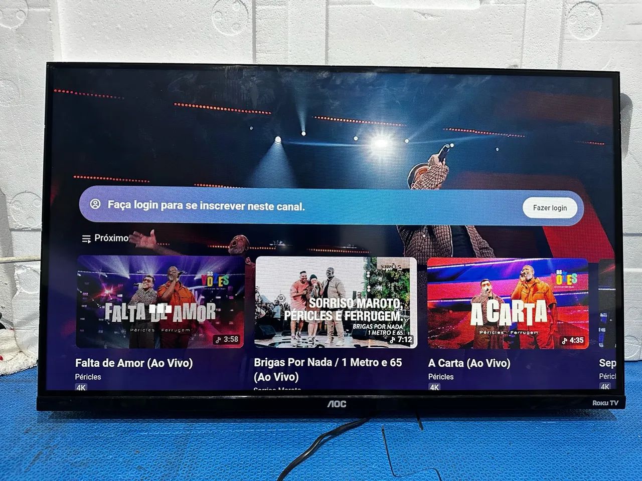 Tv AOC Roku 32 polegadas  - Foto 5