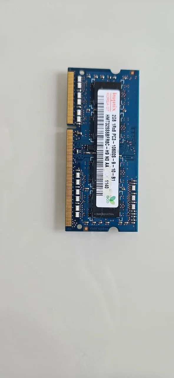 Memória RAM DDR3 1333MHz 2GB - Notebook