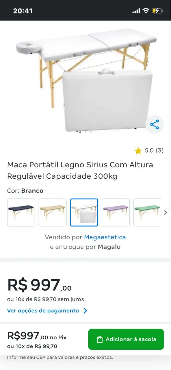 Maca portátil Legno - Foto 3