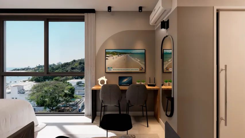 Apartamento 1 quarto em Jurerê, preço de custo pagamento facilitado! - Foto 4