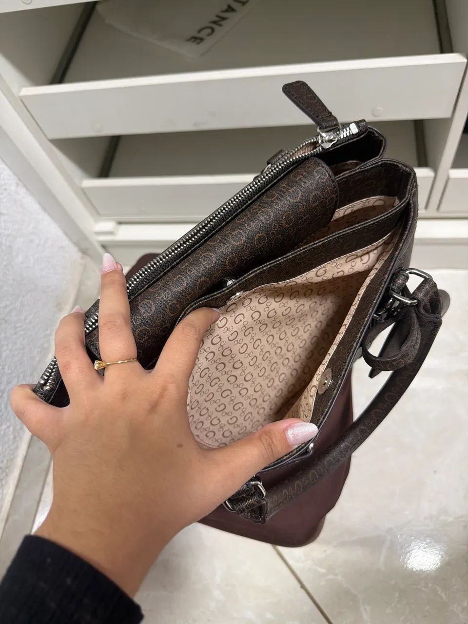 Bolsa Guess Original Importada dos EUA - Nunca Usada - Foto 2