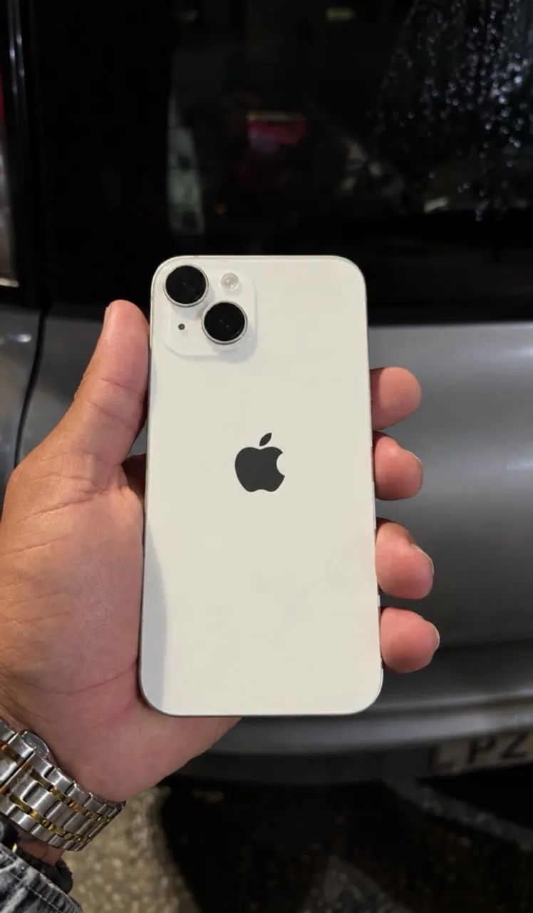 IPHONE 14 BRANCO 256GB IMPECÁVEL - Celulares e Smartphones