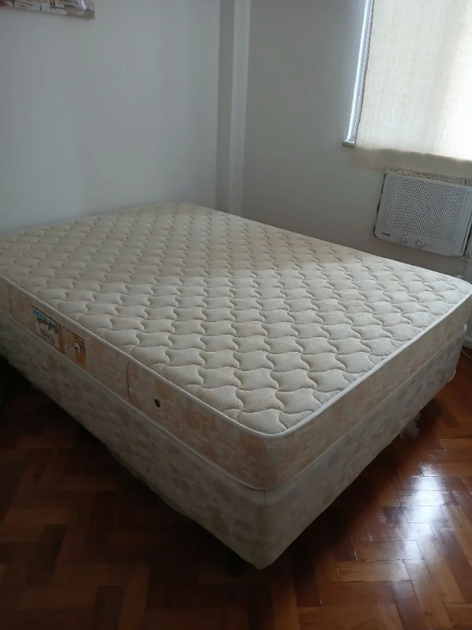 Cama e Colchão Casal Ortopédico 