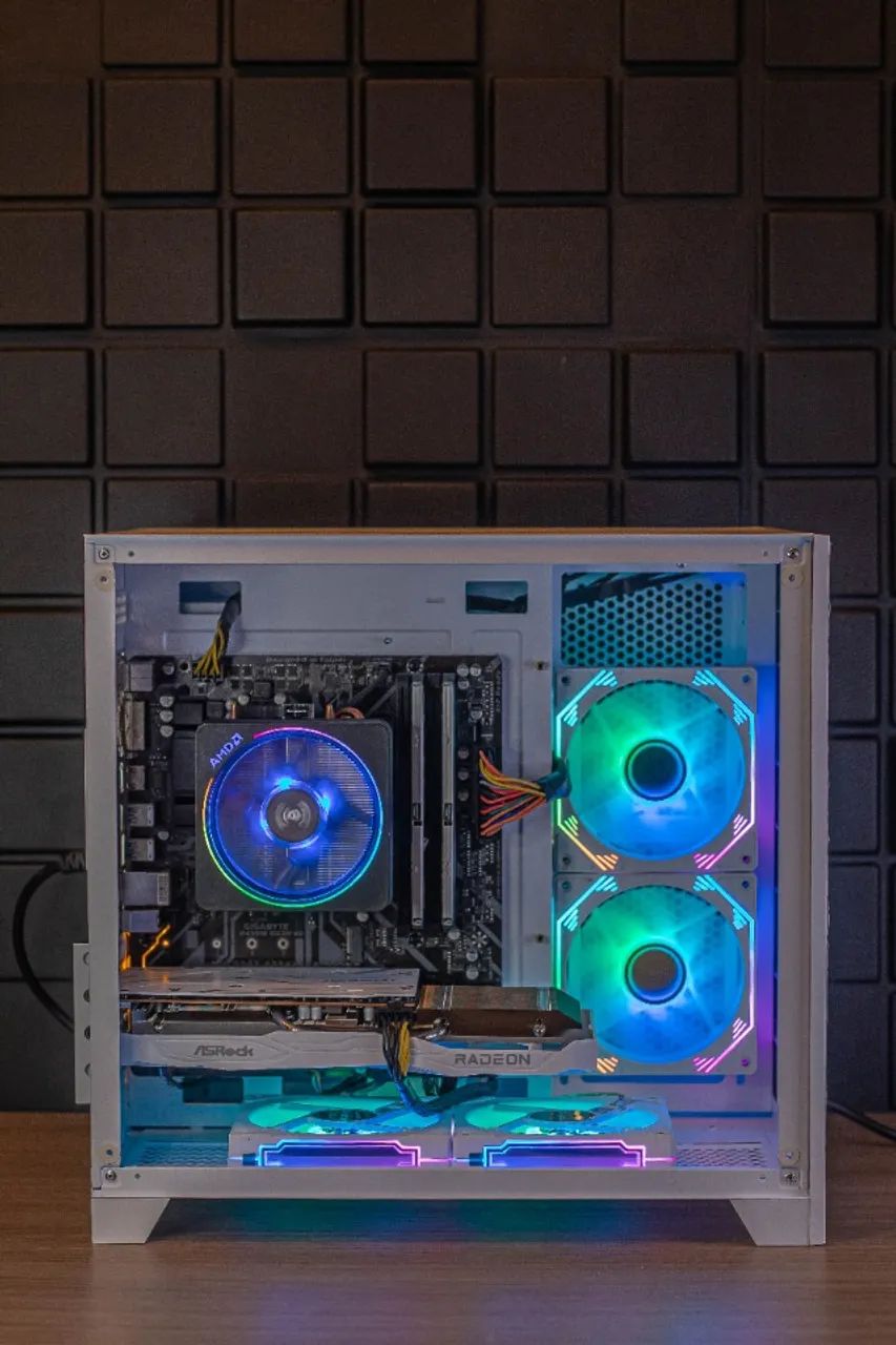 Ryzen 5 5600g, 16gb, Gigabyte B450, RX 6600 - Foto 2