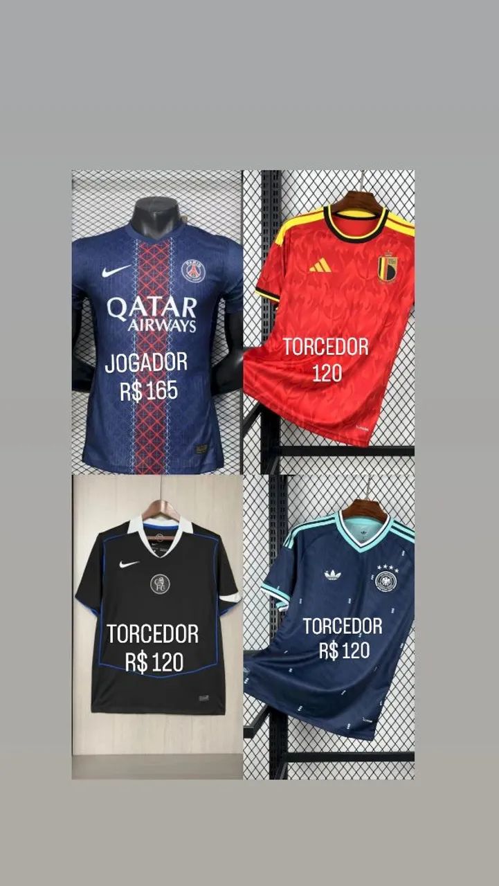 Camisa de time 