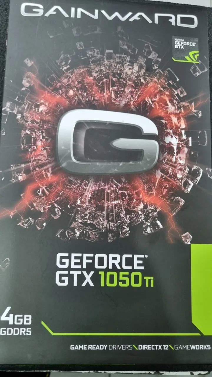 Placa de video Gainward Geforce GTX 1050TI 4GB - Foto 2