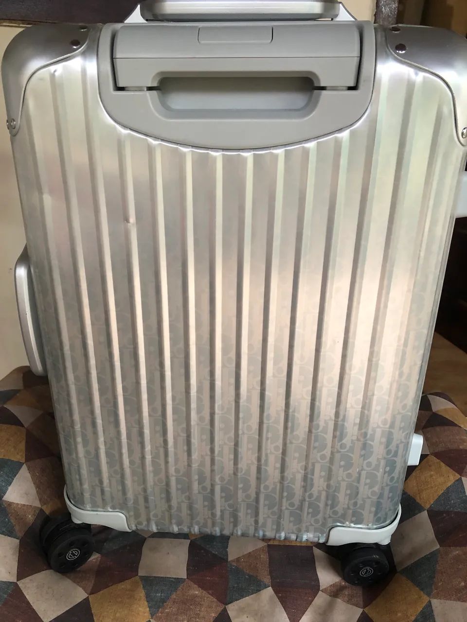 Mala Rimowa Dior degrade prata - Foto 5