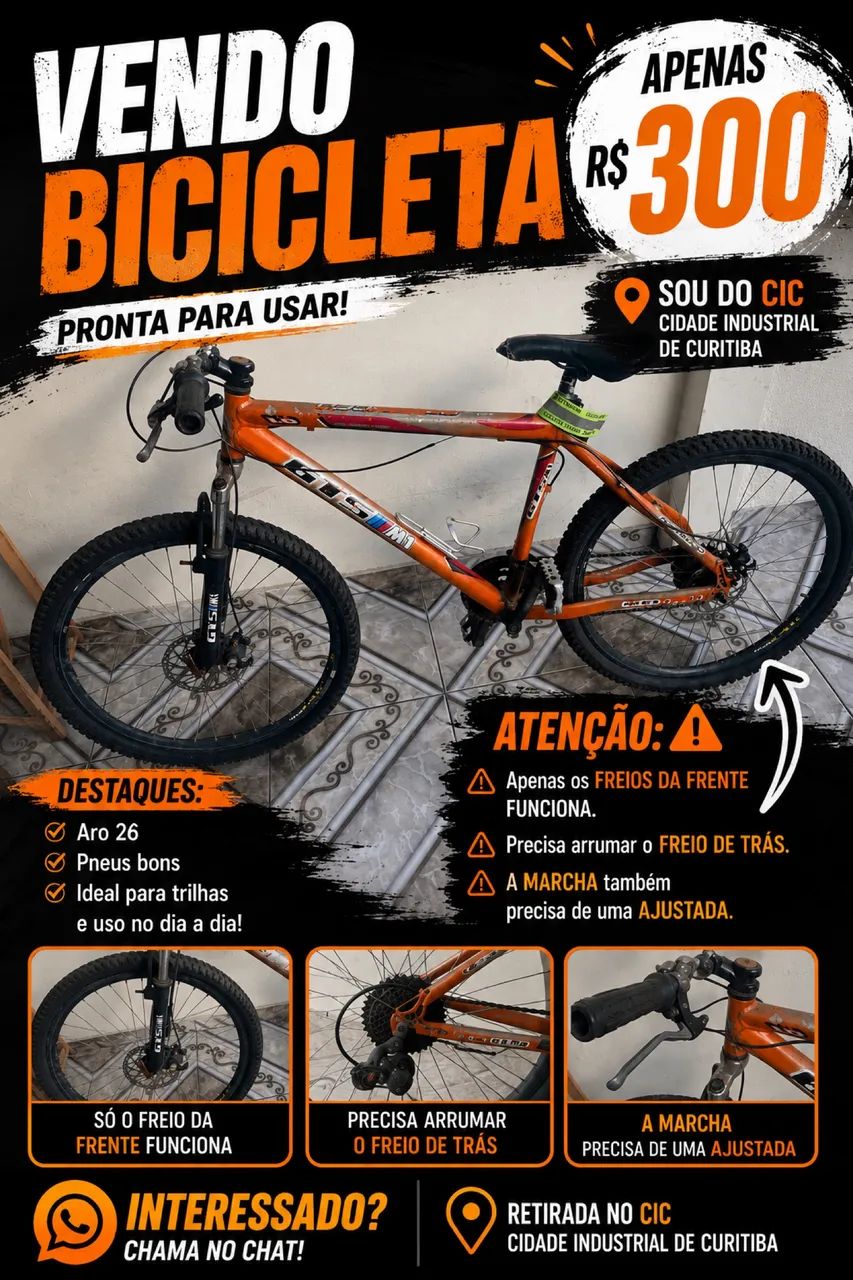 Vendo bicicleta 