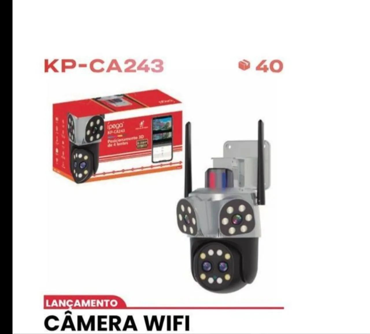 Câmera Wi-Fi  - Foto 4