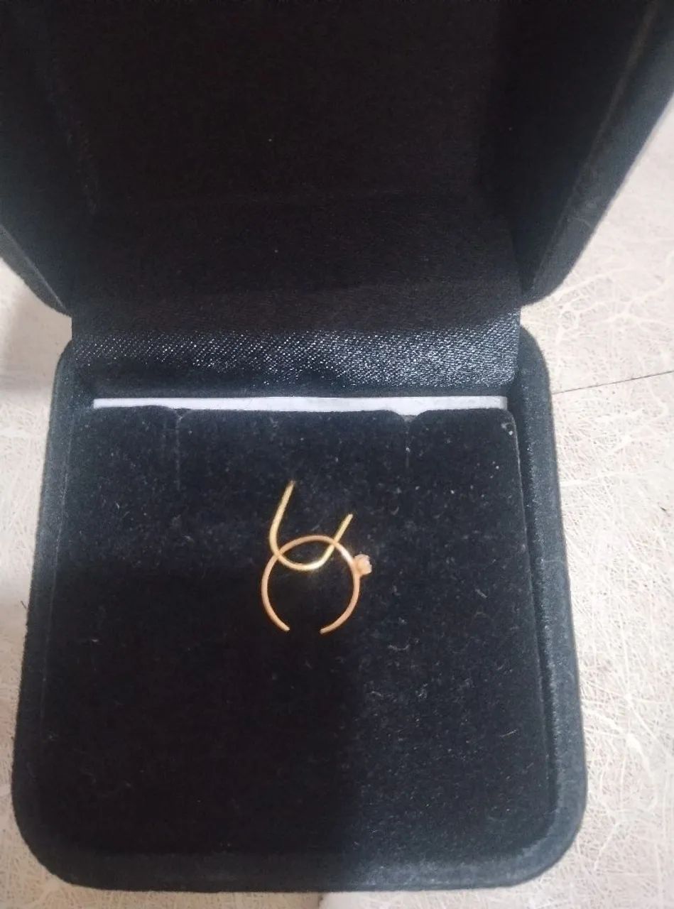 Piercing de ouro p nariz - Foto 2