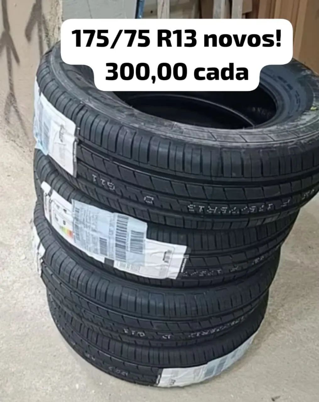 Pneu 175/75 R13 zerado XBri - Peças para carros, vans e