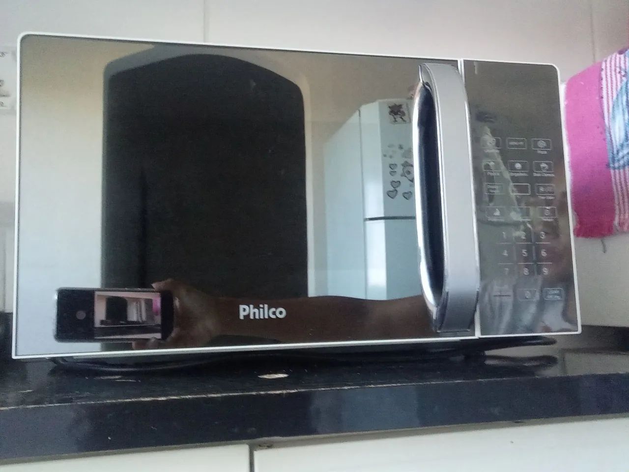 Microondas Espelhado Philco 