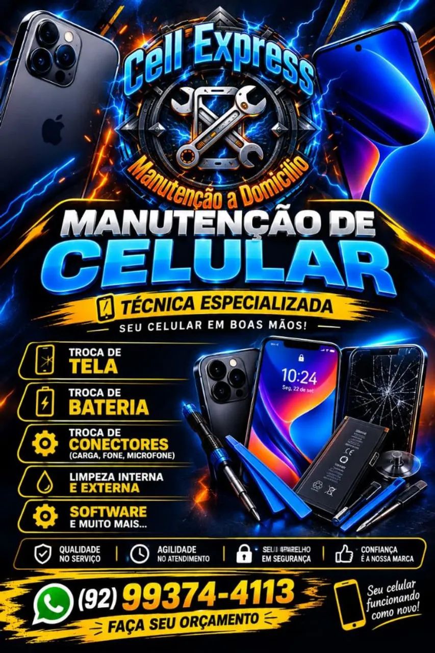 Manutenção de celular 
