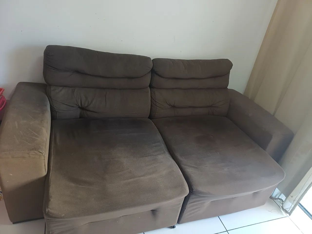 Sofá Retrátil e Reclinavel 