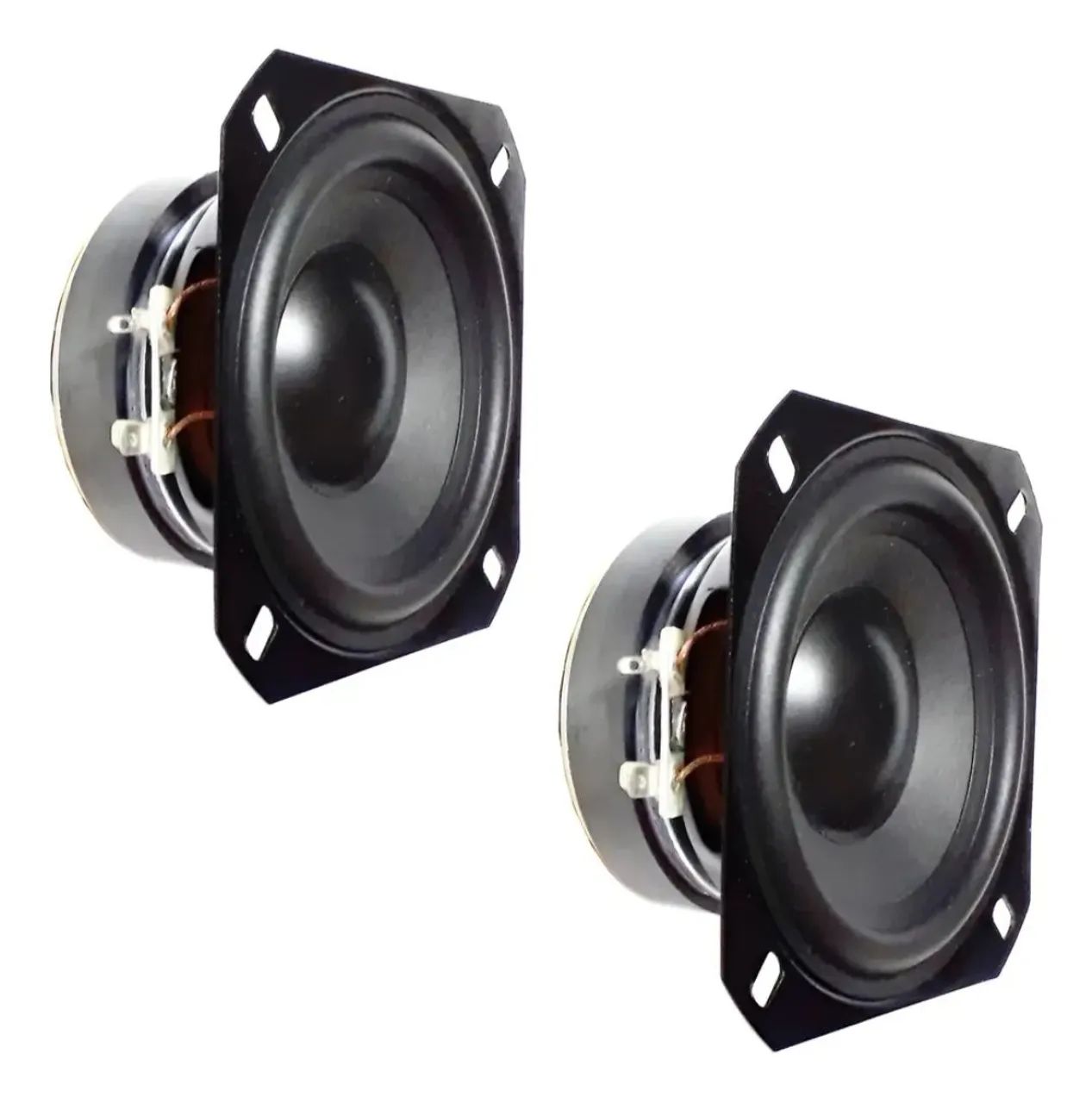 2 pares alto falante Midbass 4 polegadas 8ohms 50w rms - Foto 2