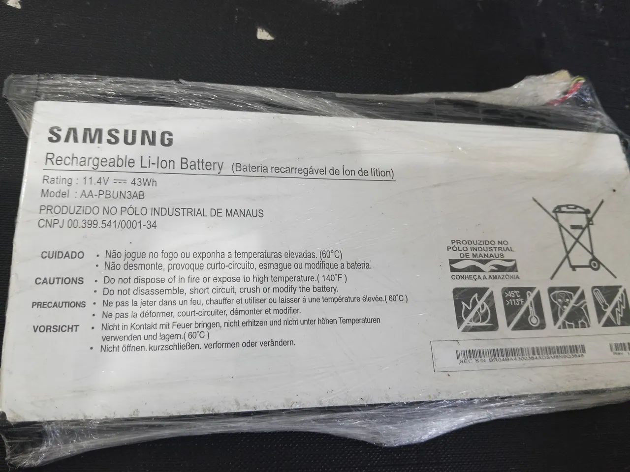 Bateria Samsung 