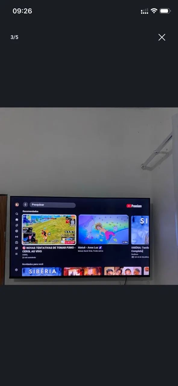 TV SMART 50' COM NOTA FISCAL