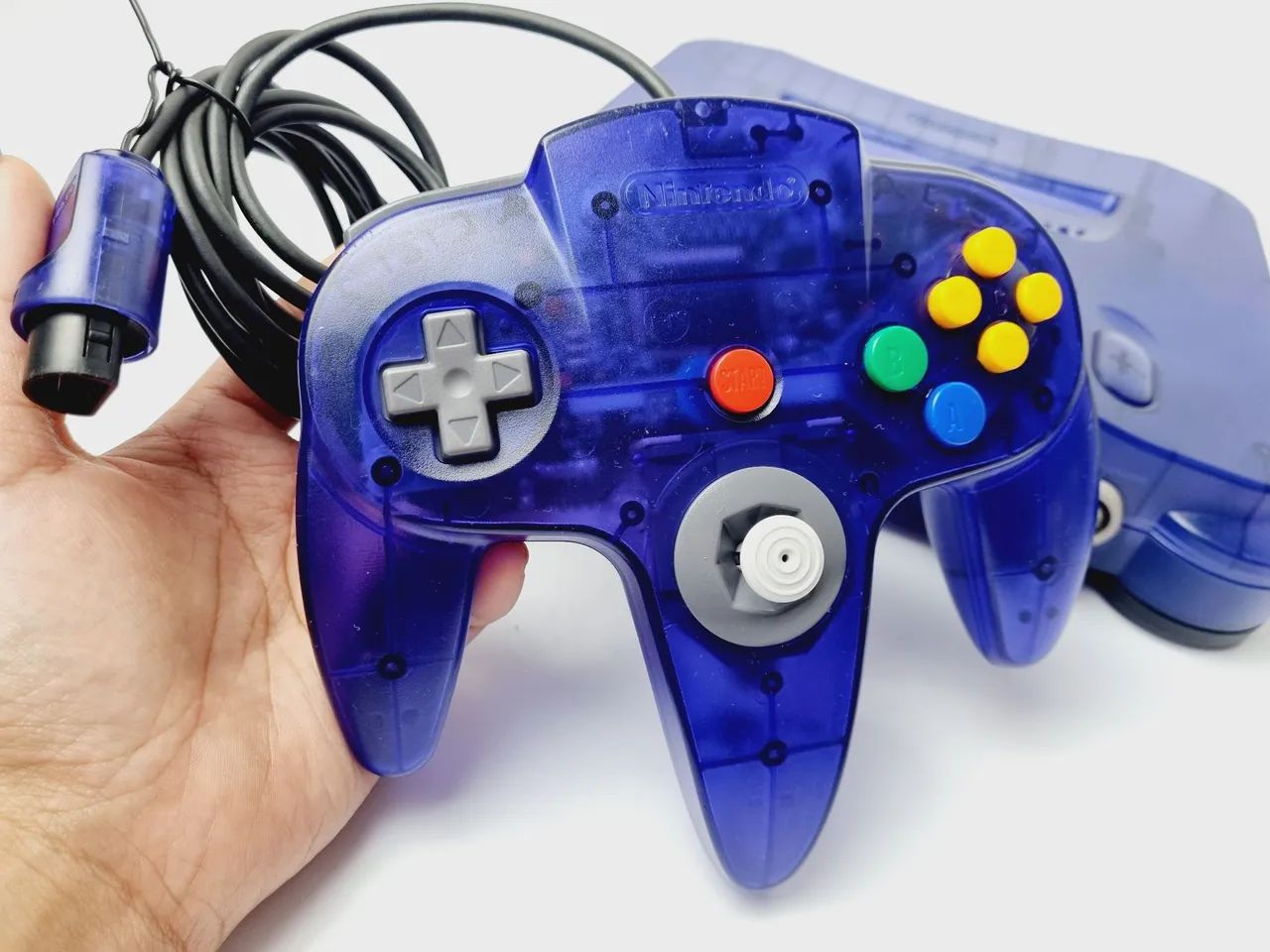 J138- (SEM CAIXA) NINTENDO 64 UVA - Foto 6