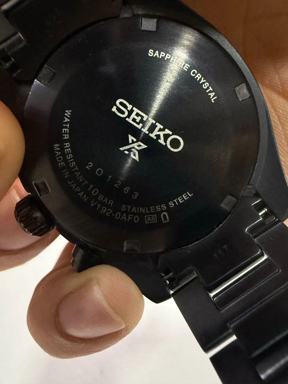 Seiko Prospex Speedtimer ?The Black Series - Night Vision? - Foto 4