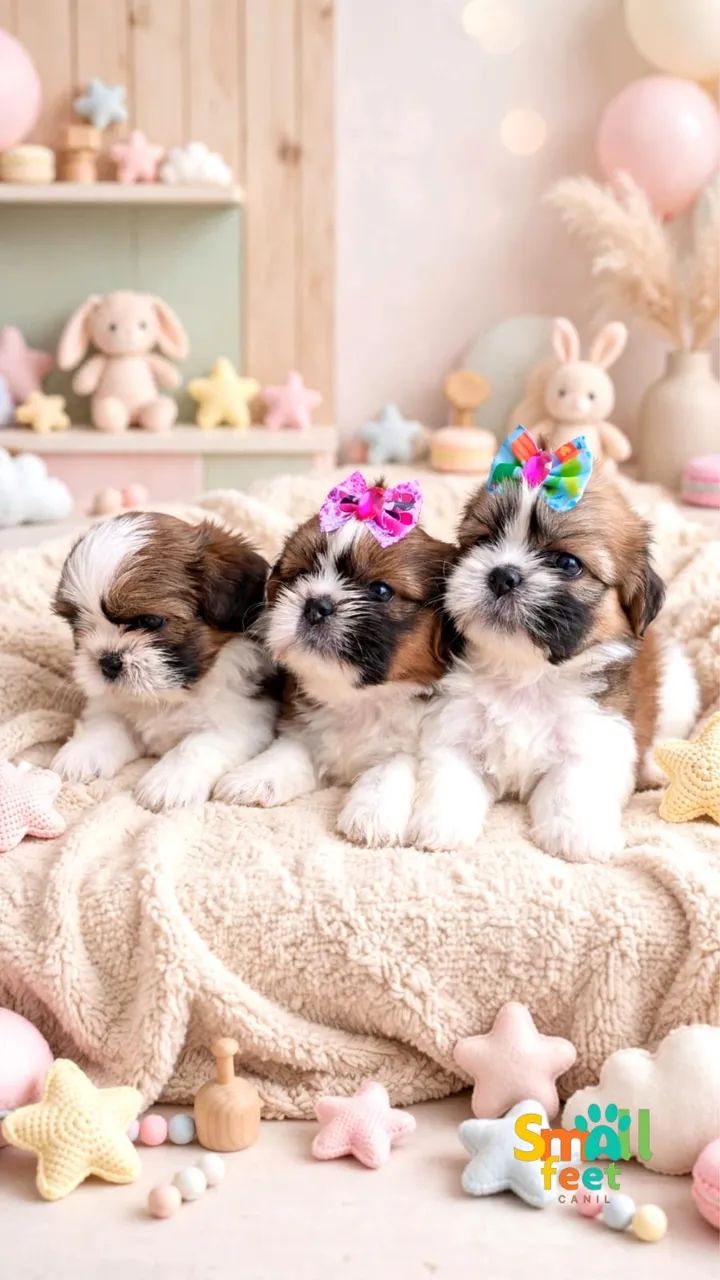 SHIH TZU COM PEDIGREE - Foto 4