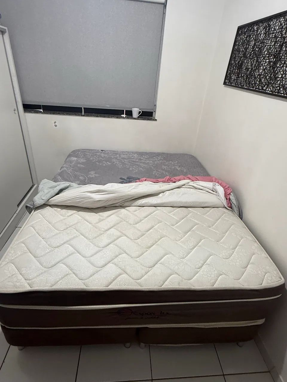 Cama box queen + colchão + massageador  - Foto 2