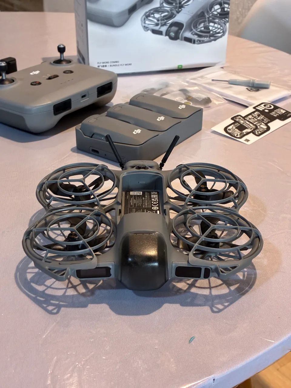 DJI Neo 2 Fly More Combo + 3 Baterias + Controle RC-N3 + Case Rígida  - Foto 3