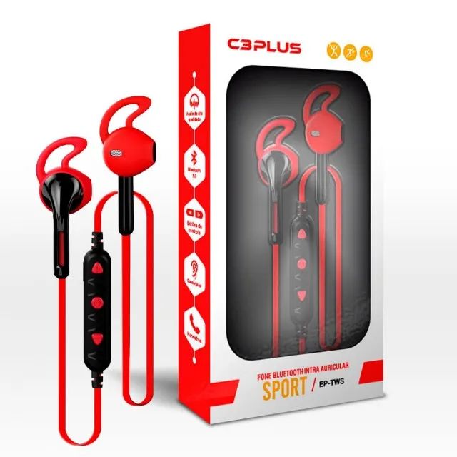 FONE DE OUVIDO INTRA RED C3PLUS