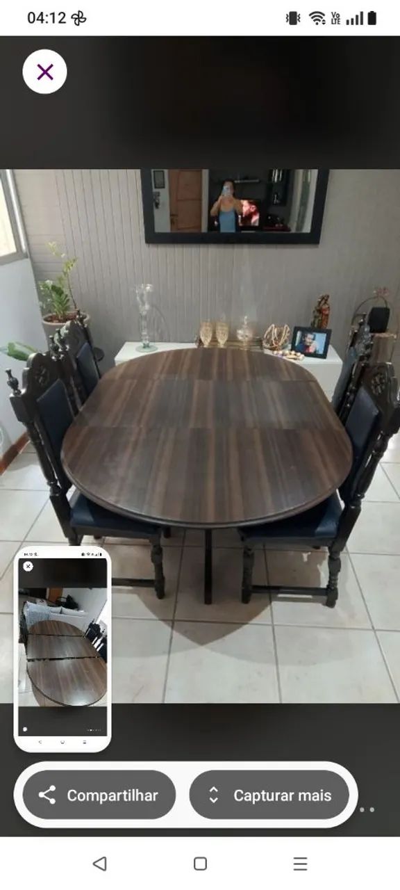 Mesa 04 cadeiras