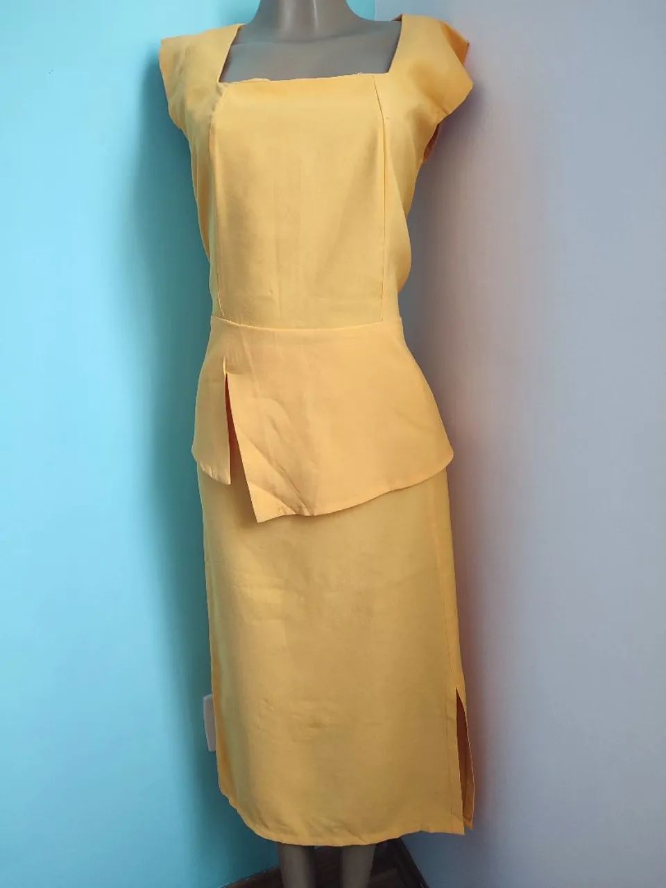 Conjunto feminino amarelo  - Foto 3