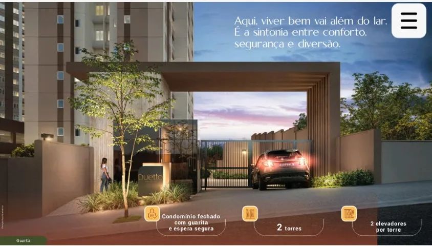 LANÇAMENTO DUETO RESIDENCE _BH APS 2 QUARTOS COM SUITE E VARANDA 100% FINANCIADOS  - Foto 4