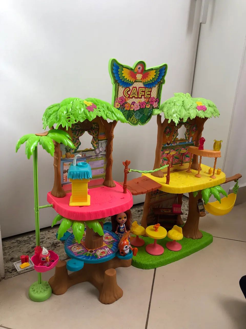 Playset Enchantimals Café Tropical Mattel - Foto 3