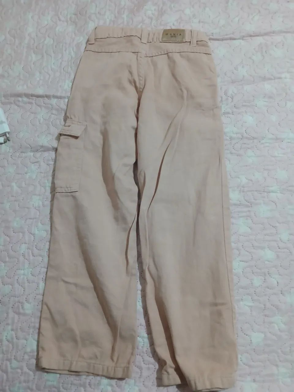 Calça cargo rosa infantil  - Foto 4