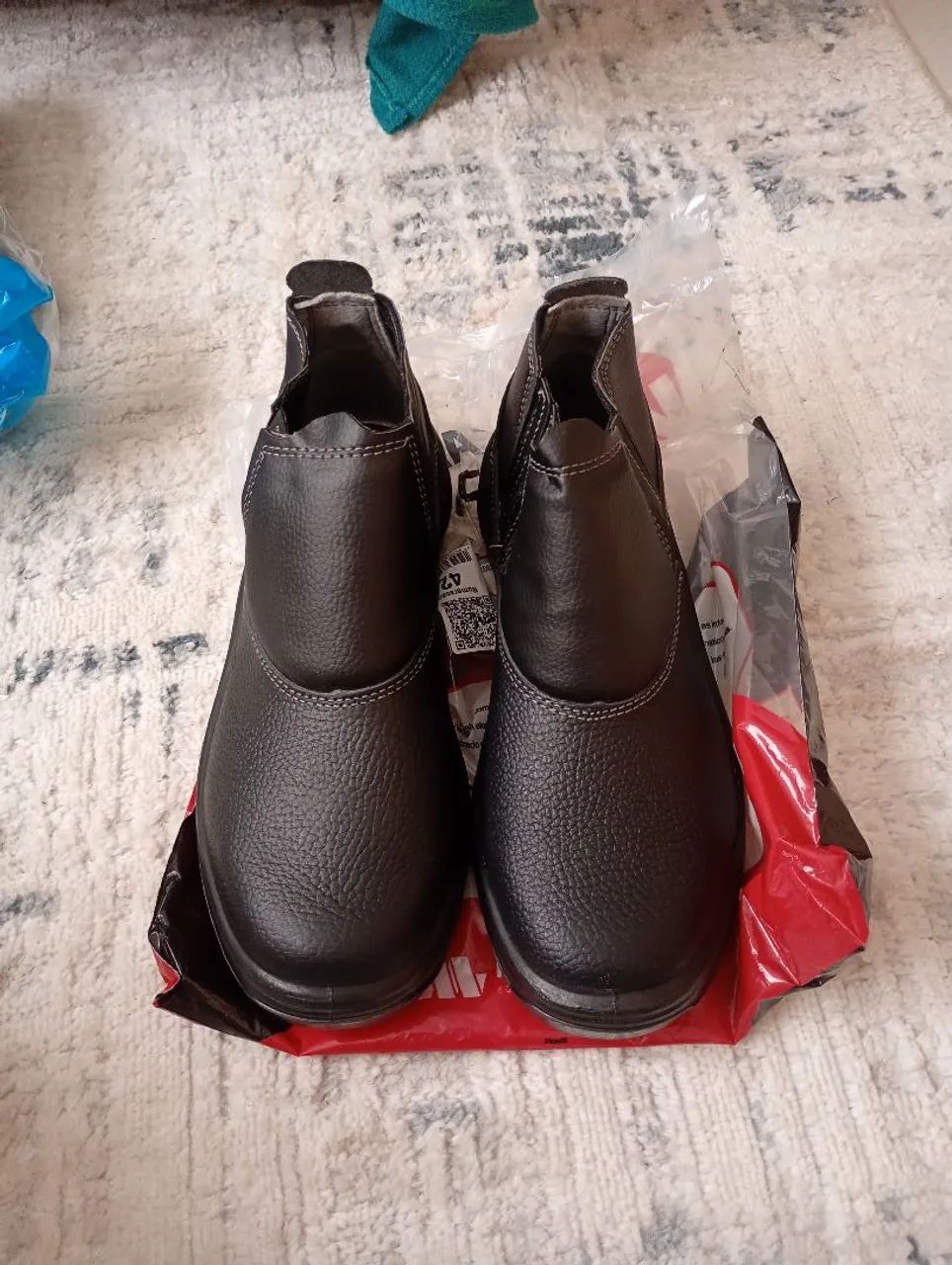 Bota Vulcaflex bico plastico
