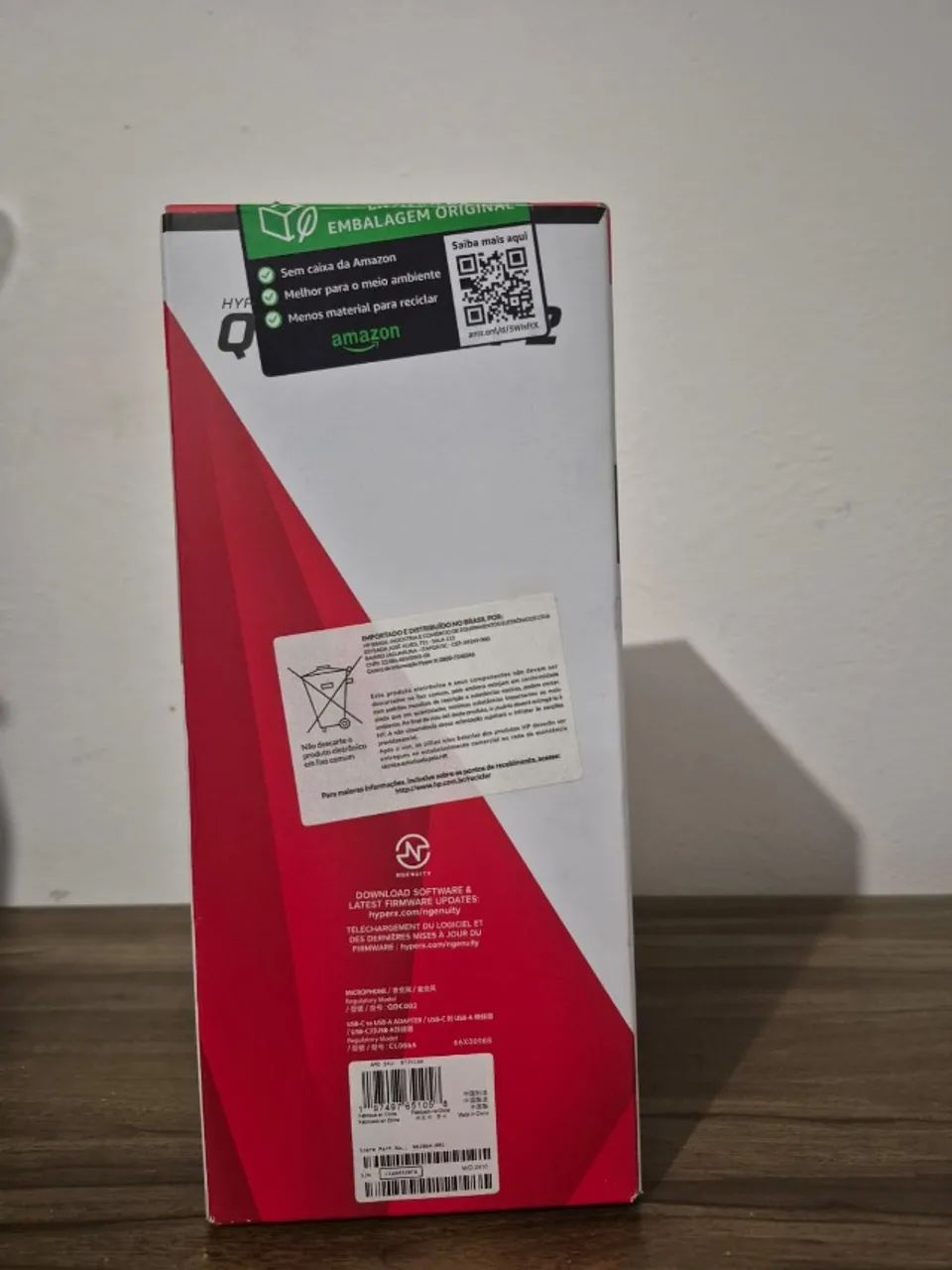 Microfone Condensador USB HyperX QuadCast 2 - Preto - Foto 2