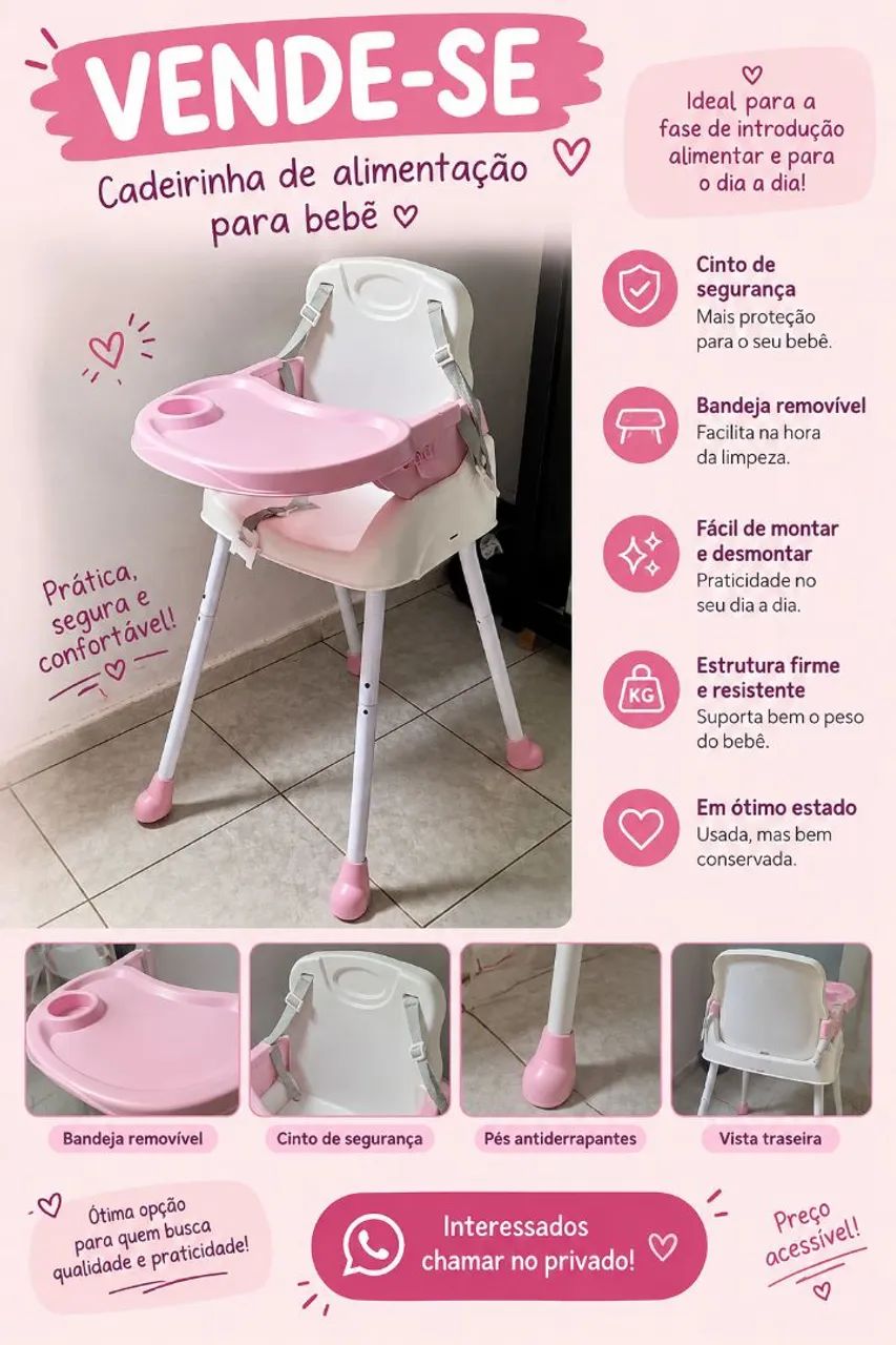 Cadeira alimentação 