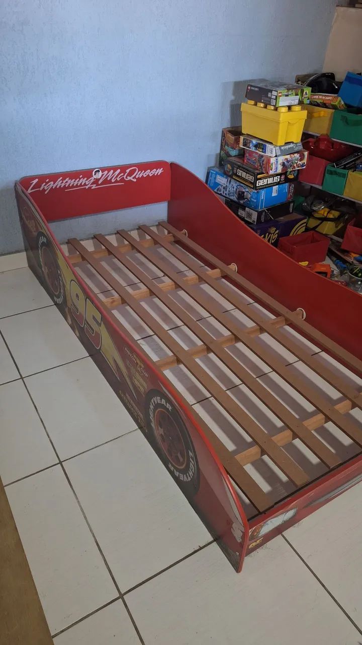 Cama infantil carros Relâmpago McQueen
