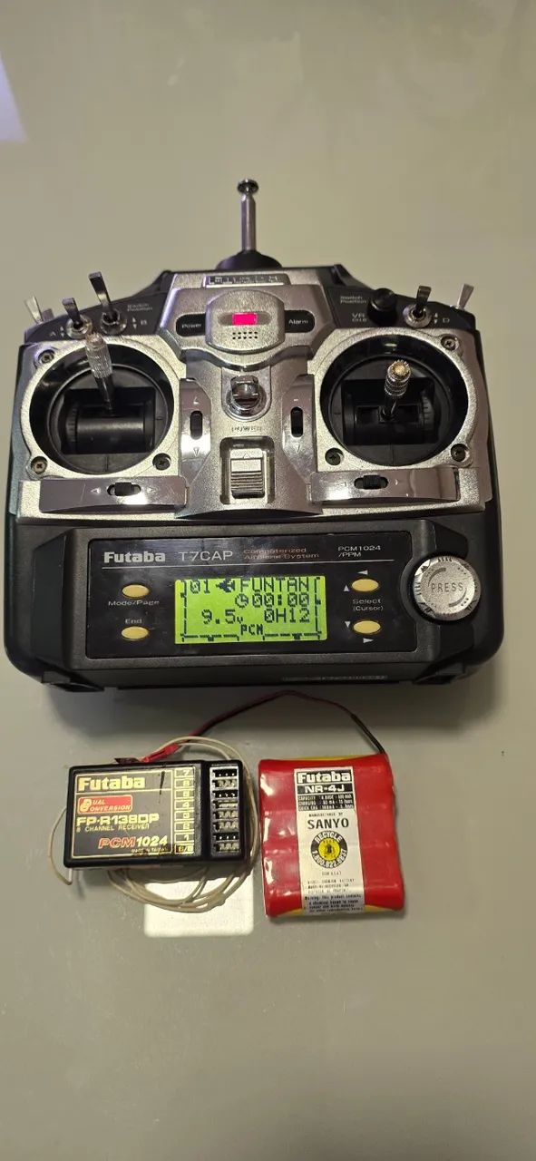 RADIO CONTROLE FUTABA T7CAP - Foto 5
